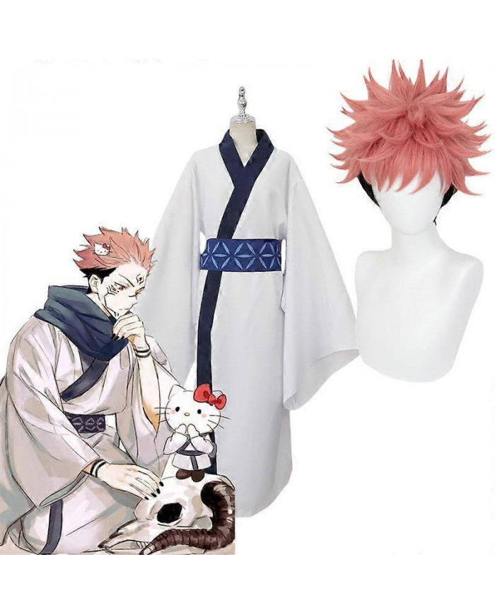 Anime Jujutsu Kaisen Itadori Yuji Ryomen Sukuna Cosplay Tenues adultes Japon Kimono Hanfu Halloween Costumes