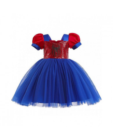 Spiderman Cosplay Tutu Robe Costumes Filles Paillettes Spider Maille Tutu Robes Pour Enfants Anniversaire [...]
