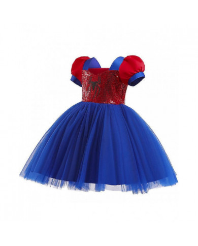 Spiderman Cosplay Tutu Robe Costumes Filles Paillettes Spider Maille Tutu Robes Pour Enfants Anniversaire [...]