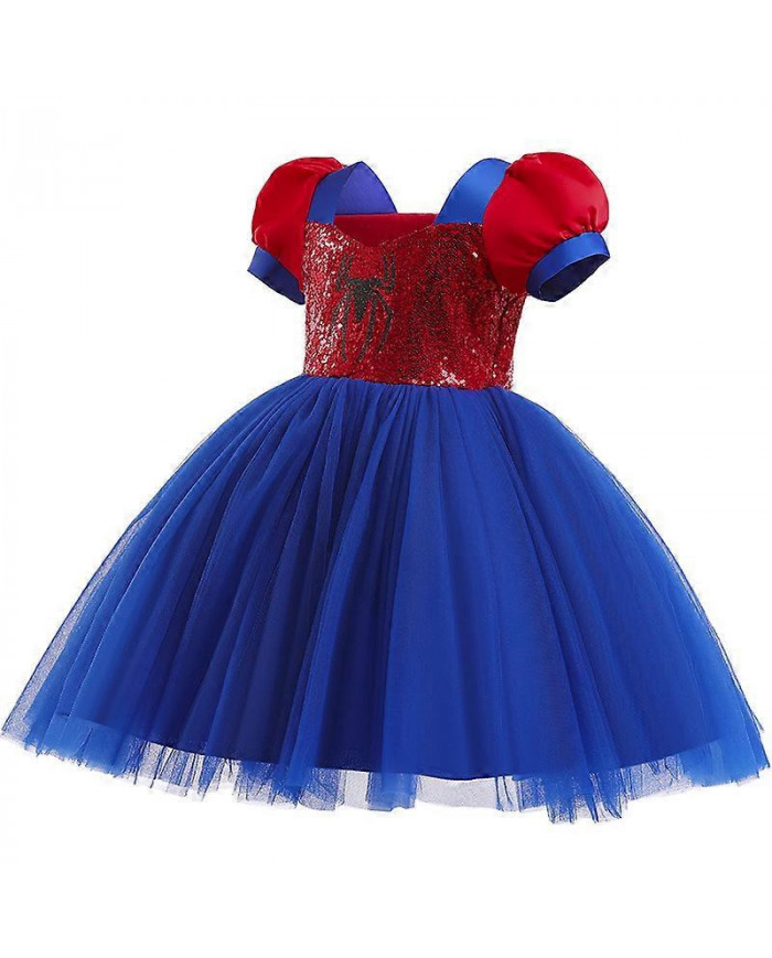 Spiderman Cosplay Tutu Robe Costumes Filles Paillettes Spider Maille Tutu Robes Pour Enfants Anniversaire [...]