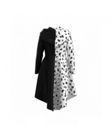 Cruella De Vil Costume Robe Halloween Carnaval Costume Pour Femmes Filles A G