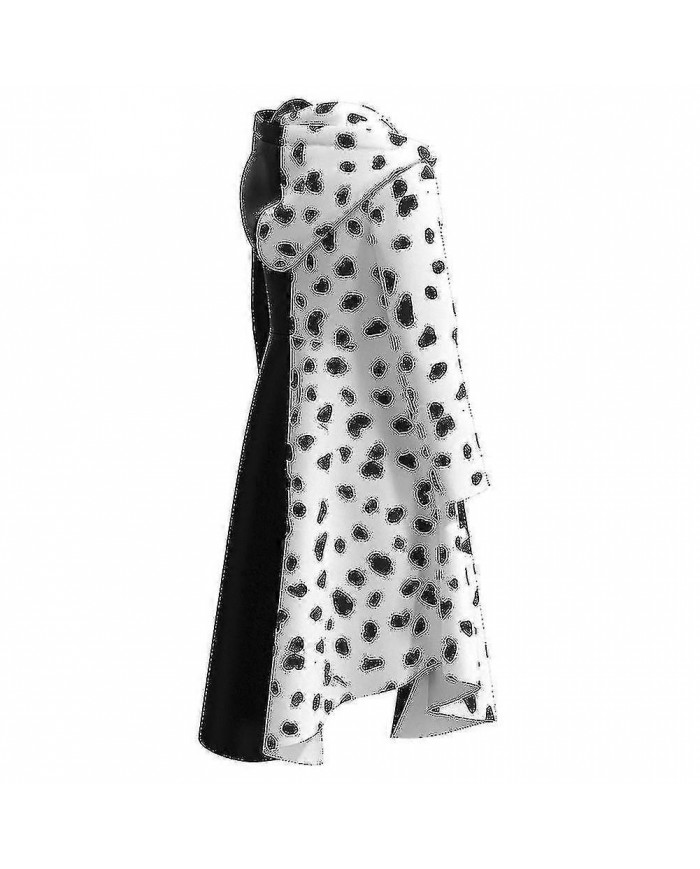 Cruella De Vil Costume Robe Halloween Carnaval Costume Pour Femmes Filles A G