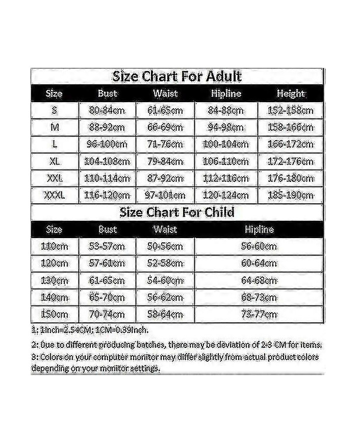 Cruella De Vil Costume Robe Halloween Carnaval Costume Pour Femmes Filles A G