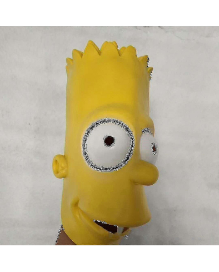 Les Simpsons Bart Masque Halloween Haute Qualité Latex Costume Masque - JA