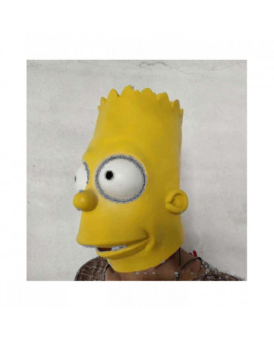 Les Simpsons Bart Masque Halloween Haute Qualité Latex Costume Masque - JA