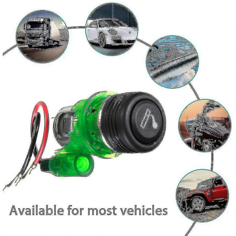 Dc 12v Auto Cigarette Lighter With Socket