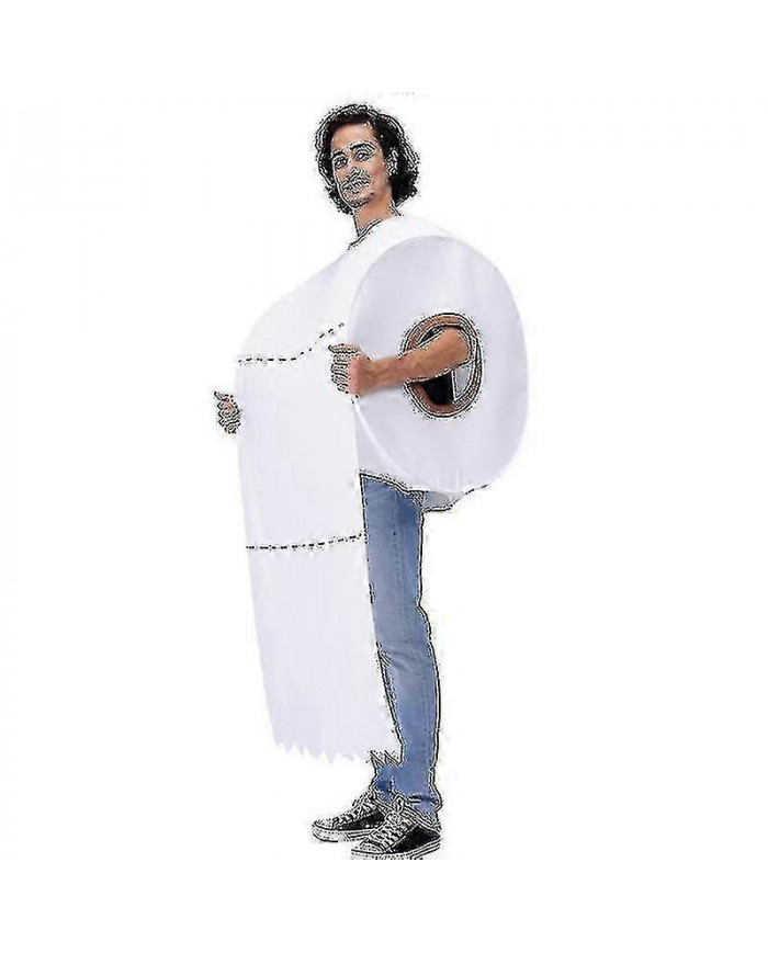 Rouleau de papier toilette géant adulte Halloween Costume | Déguisement hilarant pour hommes femmes | Grand [...]