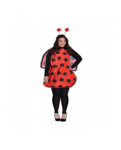 Kit de costume d’Halloween adulte - Jolie tenue de coccinelle jaune d’abeille avec bandeau d’antenne, collants [...]