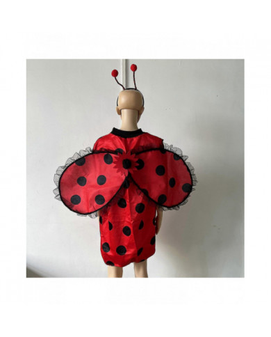 Kit de costume d’Halloween adulte - Jolie tenue de coccinelle jaune d’abeille avec bandeau d’antenne, collants [...]