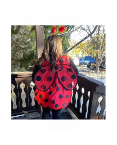 Kit de costume d’Halloween adulte - Jolie tenue de coccinelle jaune d’abeille avec bandeau d’antenne, collants [...]