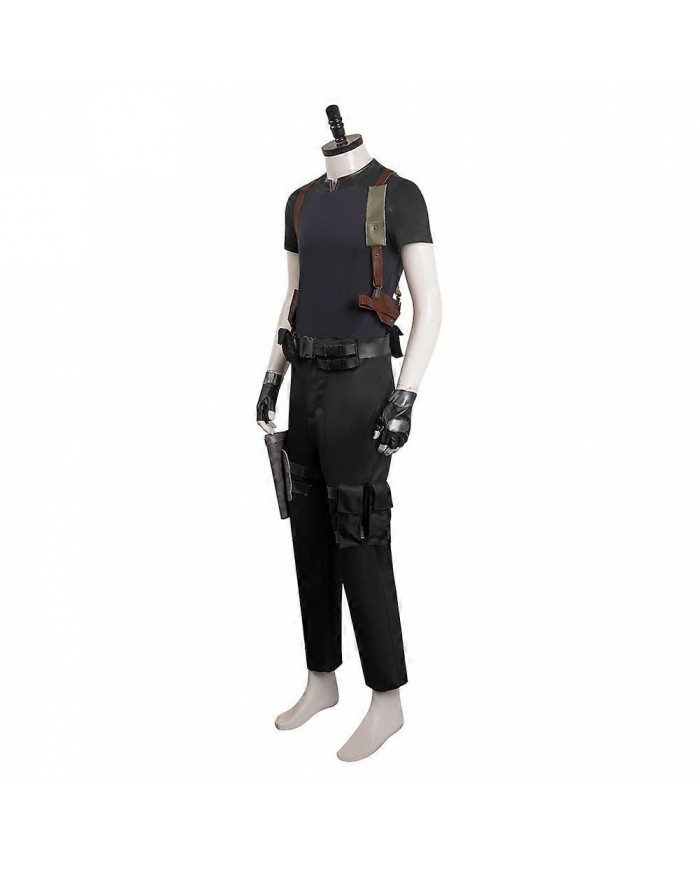 Leon S Kennedy Cosplay Costume Anime Game Evil 4 Remake Top Pants Hommes Ensemble complet Vêtements Halloween [...]