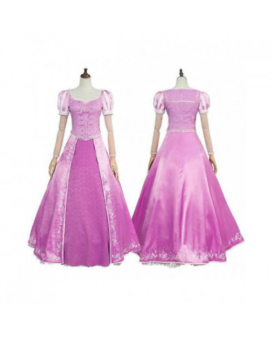 2024 adulte Raiponce Cosplay Robe Enchevêtrée Raiponce Princesse Costumes Carnaval Halloween Fête Déguisements [...]