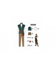 2024 Flynn Rider Enchevêtré Raiponce Cosplay Costume Adulte Carnaval Uniforme Halloween Anime Halloween Costumes
