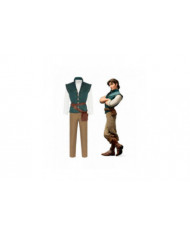 2024 Flynn Rider Enchevêtré Raiponce Cosplay Costume Adulte Carnaval Uniforme Halloween Anime Halloween Costumes