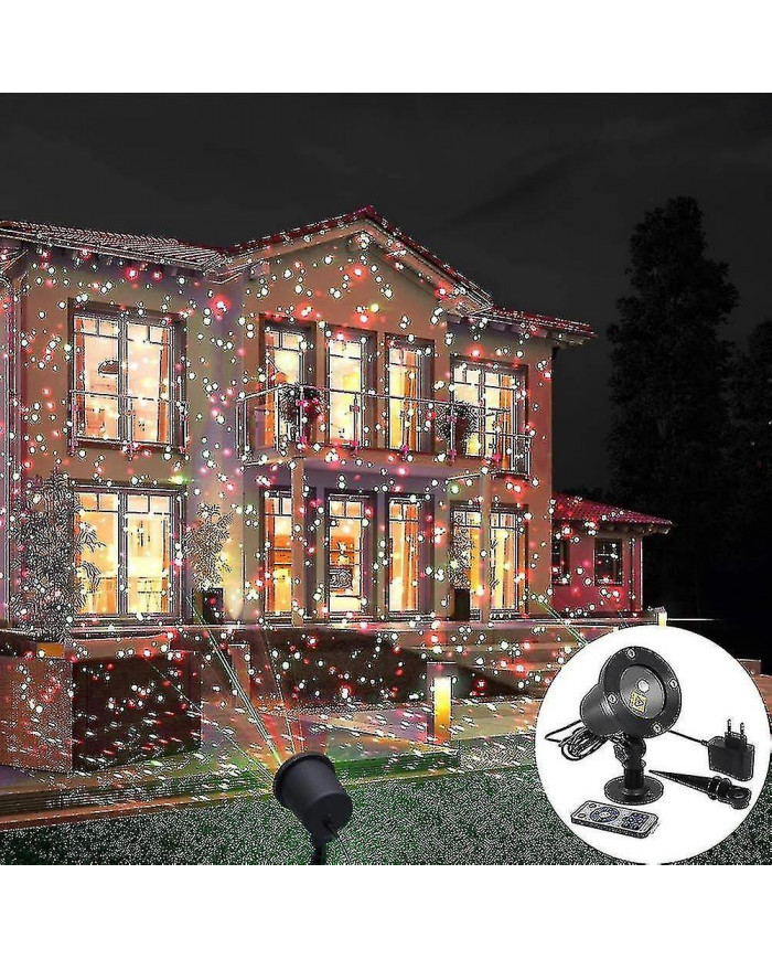 Projecteur Led de Noël Scène De Paysage Extérieur Lampe de Noël Led Lumière de Scène