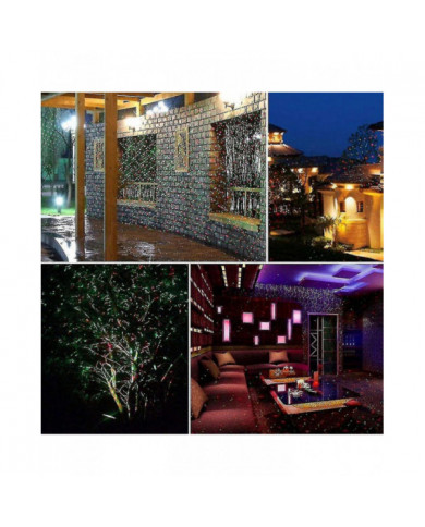 Projecteur Led de Noël Scène De Paysage Extérieur Lampe de Noël Led Lumière de Scène