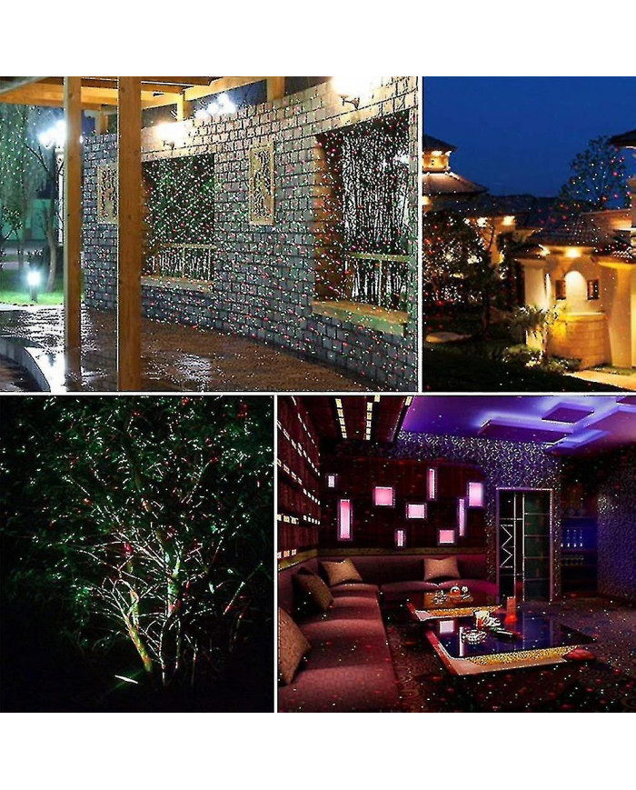 Projecteur Led de Noël Scène De Paysage Extérieur Lampe de Noël Led Lumière de Scène