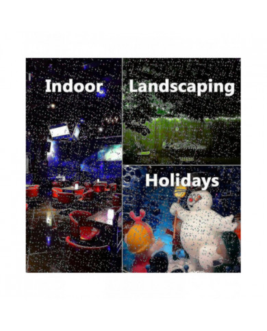 Projecteur Led de Noël Scène De Paysage Extérieur Lampe de Noël Led Lumière de Scène