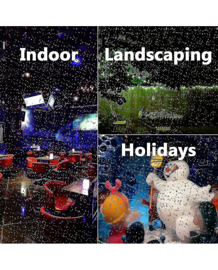 Projecteur Led de Noël Scène De Paysage Extérieur Lampe de Noël Led Lumière de Scène