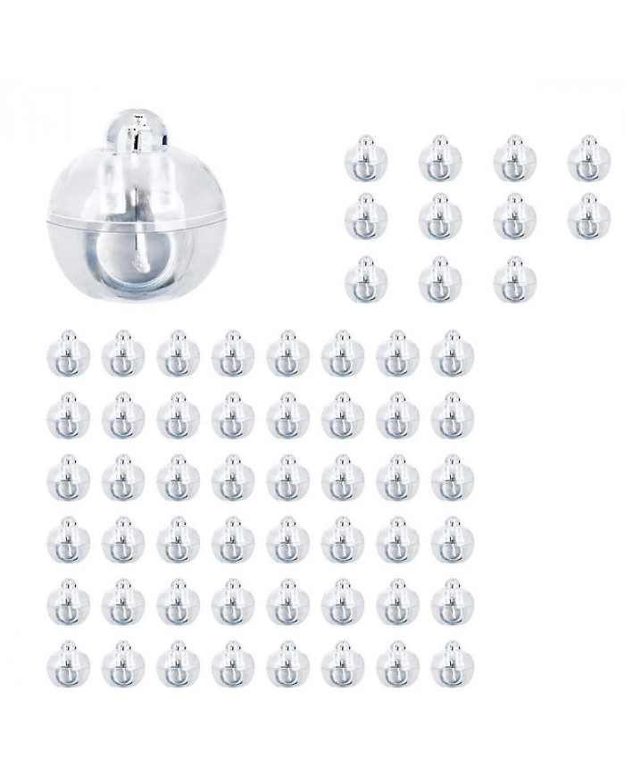 60pcs Led Ballon Lumières, Mini Led Lumière Blanc Chaud, Led Ballon Lumière Pour Lanterne En Papier, Ballon [...]
