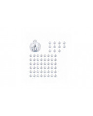 60pcs Led Ballon Lumières, Mini Led Lumière Blanc Chaud, Led Ballon Lumière Pour Lanterne En Papier, Ballon [...]