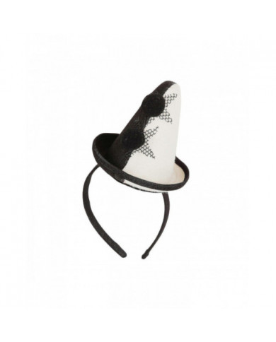 Bristol Novelty Unisex Adultes Clown Pierrot Chapeau sur bandeau
