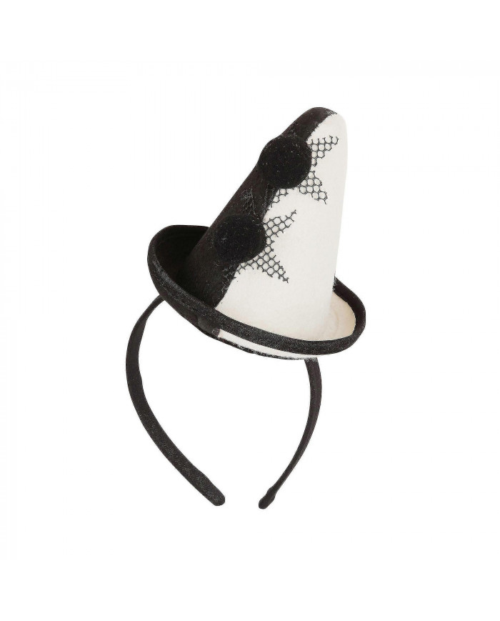 Bristol Novelty Unisex Adultes Clown Pierrot Chapeau sur bandeau