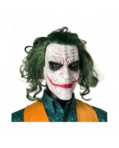 Horreur Joker Masque Cosplay Effrayant Clown Clown Casque en latex Halloween Carnaval Déguisement Fête Costume [...]