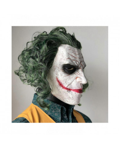 Horreur Joker Masque Cosplay Effrayant Clown Clown Casque en latex Halloween Carnaval Déguisement Fête Costume [...]