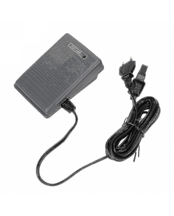 Interrupteur à pédale de commande au pied de la machine à coudre Brother - Prise UE (220-240 V)