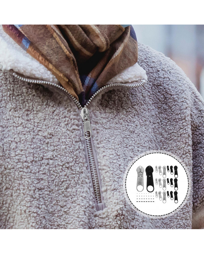 Veste Zipper Vêtements Remplacement Zipper Tire Bobine Zipper Slider Remplacement Zipper Slider Métal Sac Zipper [...]