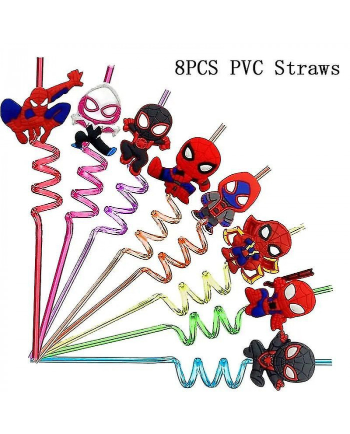 Spiderman Décoration De Fête D’anniversaire Garçons Dessin Animé Spiderman Thème Vaisselle Tasse Assiette Ballon [...]