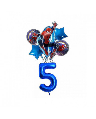 Spiderman Décoration De Fête D’anniversaire Garçons Dessin Animé Spiderman Thème Vaisselle Tasse Assiette Ballon [...]