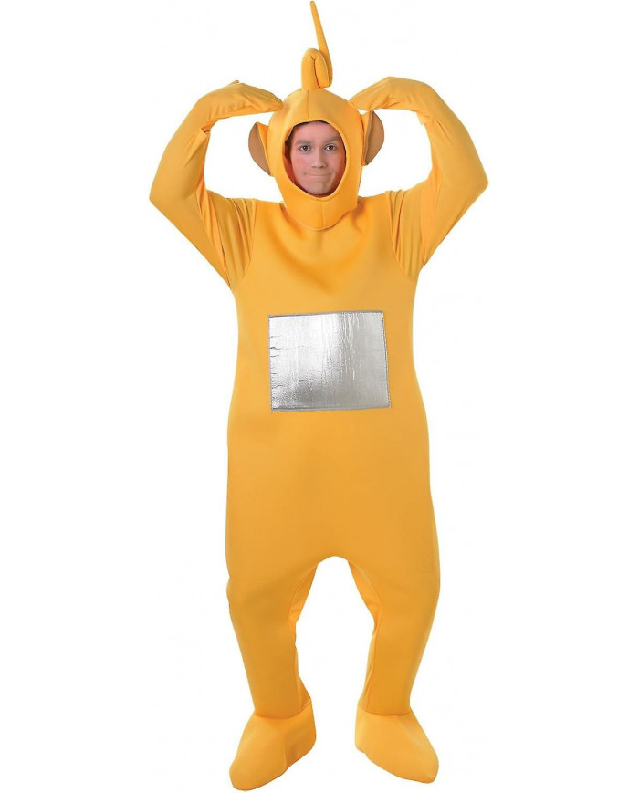Costume officiel de Rubie Teletubbies Deluxe, Déguisements pour adultes-STDLaa-Laa Teletubbies