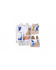 Adult Anni-Frid Cos Lyngstad Cosplay Agnetha Costume Movie ABBA Retro Style Outfits Halloween Carnival Party Role [...]