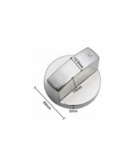 6 pièces Boutons de contrôle universels en métal Bouton de cuisinière à gaz 6mm Boutons de contrôle universels [...]