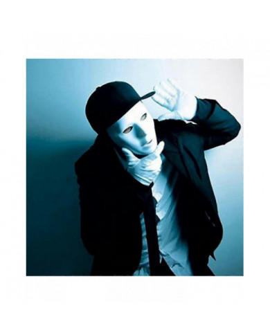 10 pièces masques d’Halloween en plastique pour l’artisanat et la peinture