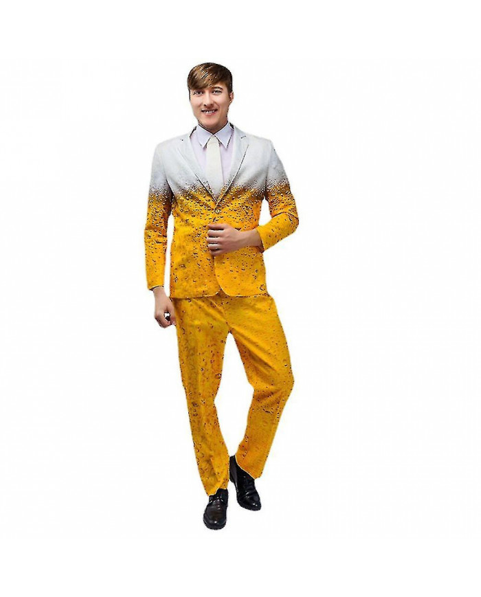 Halloween Bière Vêtements Costume Pour Hommes Scène Performance Costume Accessoires Festival Party Jeu de rôle Porter