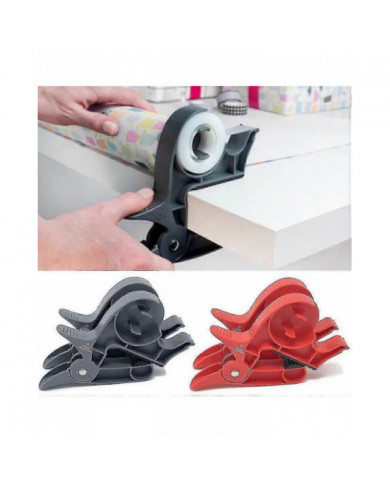 Wrap Buddies Tabletop Cadeau Emballage Outil Ruban Distributeur de Papier Rouleau Holder Clip