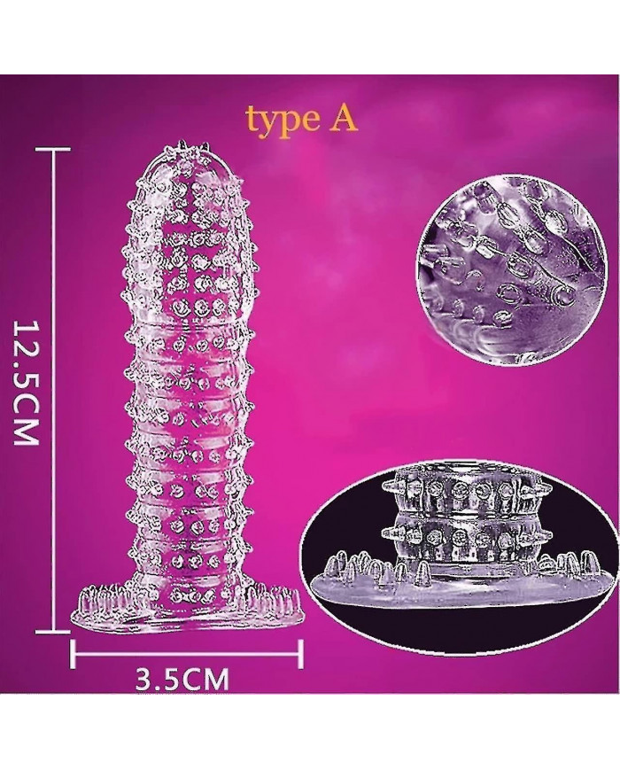 5pcs Préservatif Sexy Avec Des Dents De Loup