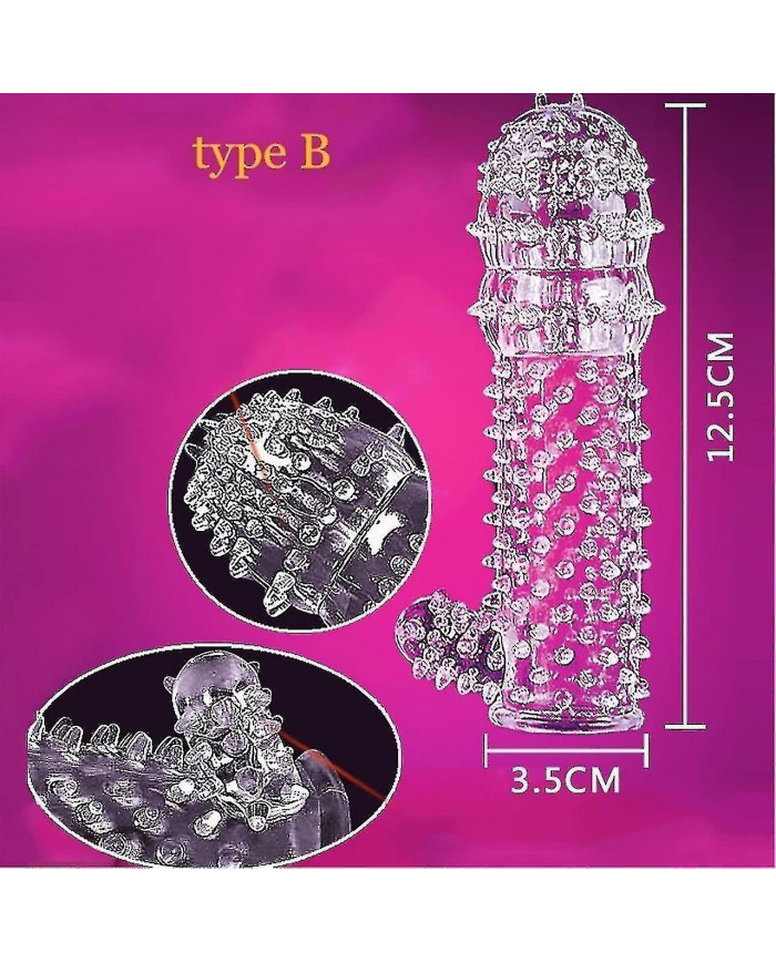 5pcs Préservatif Sexy Avec Des Dents De Loup