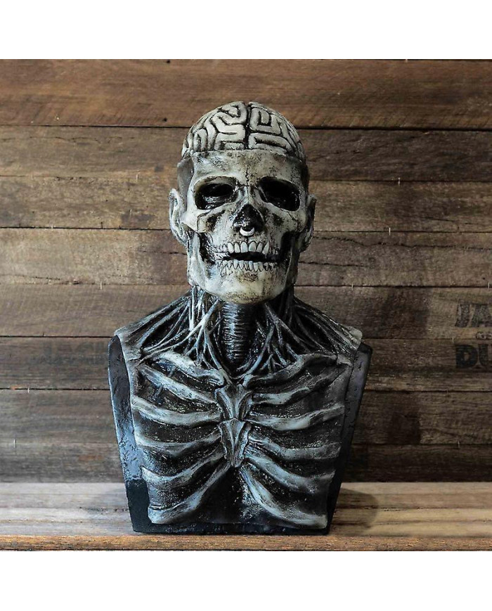 2024 squelette 3D créature mobile masque chapeau Halloween horreur fête cosplay accessoires silicone