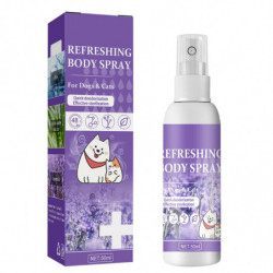 50ml Dog & for Cat Deodorant With Natural Plant Formula Puppy Supplies? Pet Liquid Perfume Spray Long-Lasting Clean
