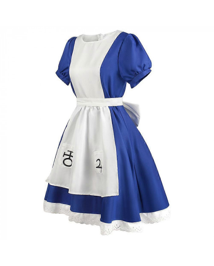 2024 Anime Alice Princesse Robe Femme de chambre Tablier Robe Jeu Folie Retours Alice Cosplay Costume Pour Femmes [...]