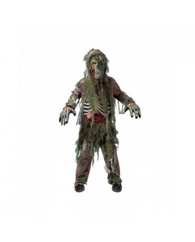 Enfants Halloween Squelette Mort-vivant Zombie Costume Cosplay Enfant Marais Sanglant Crâne Monstre Pourim [...]