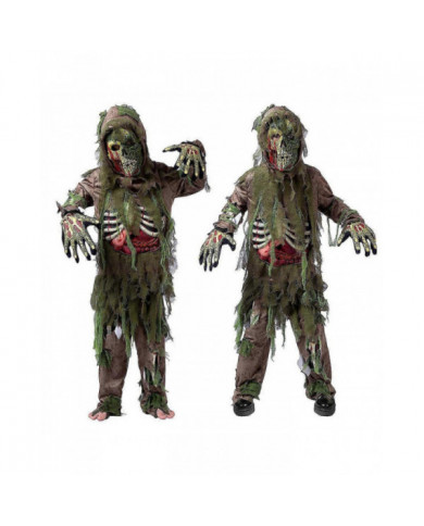Enfants Halloween Squelette Mort-vivant Zombie Costume Cosplay Enfant Marais Sanglant Crâne Monstre Pourim [...]