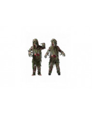Enfants Halloween Squelette Mort-vivant Zombie Costume Cosplay Enfant Marais Sanglant Crâne Monstre Pourim [...]