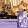 50ml Dog & for Cat Deodorant With Natural Plant Formula Puppy Supplies? Pet Liquid Perfume Spray Long-Lasting Clean