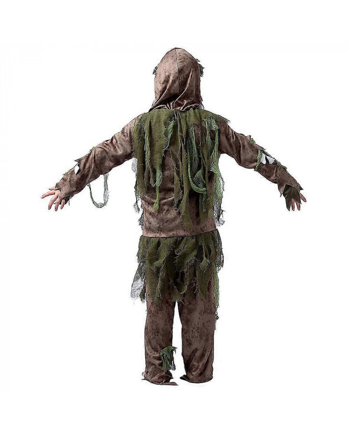Enfants Halloween Squelette Mort-vivant Zombie Costume Cosplay Enfant Marais Sanglant Crâne Monstre Pourim [...]