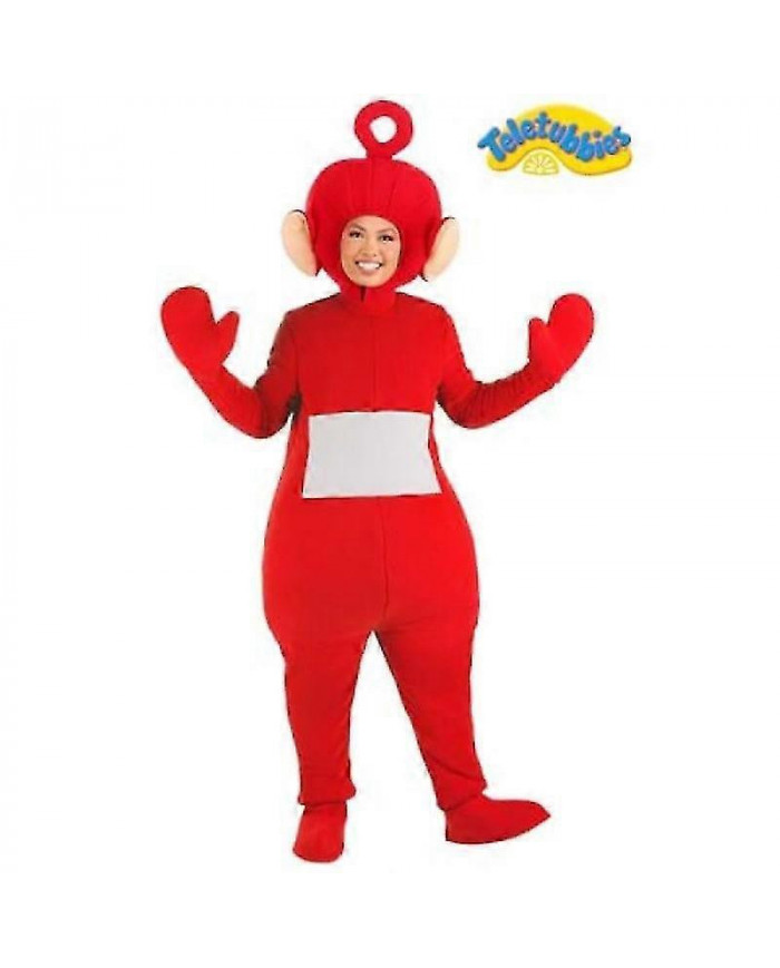 Adulte Tinky Winky Teletubbies Costume Pour Halloween Cosplay Carnivail Tenues de fête Pour Hommes Femmes